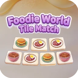 Ikon Foodie World: Tile Match